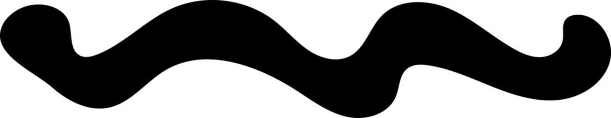 solid abstract cutout shape element