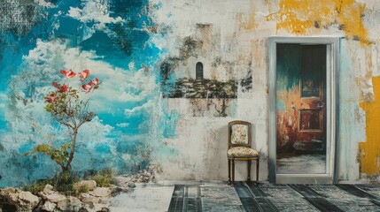 Realize your interior dream . Mixed media