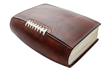 Unlocking Gridiron Tactics: Football Playbooks Decoded Isolated On White Background.