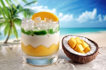 Tropical Mango Cocktail