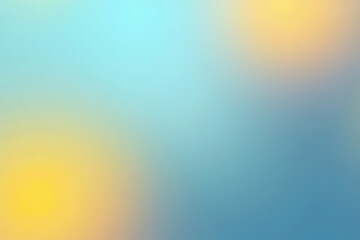 Obraz premium Blue and Yellow Gradient Background with Harmonious Color Transition High Resolution Digital Artwork