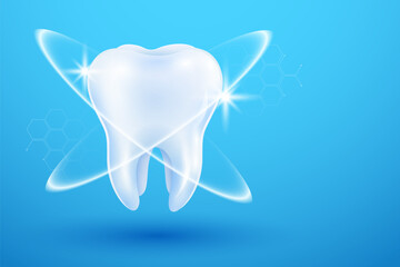 happy strong healthy teeth showing dental and oral hygine. Teeth Whitening Healthcare and Medical Concept
