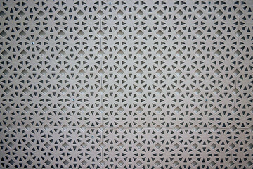Texture made of plastic or pressed cardboard for interior decoration