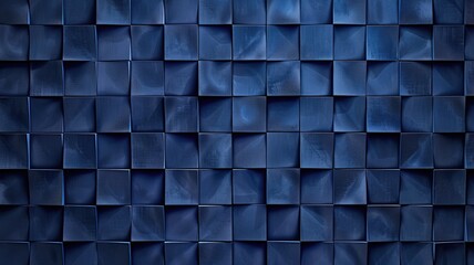 Abstract picture of blue geometric texture graphic with minimal, monochrome style design. Modern art present about the seamless pattern textiles perfect for creative background and wallpaper. AIG53.