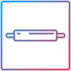 Rolling Pin line icon style