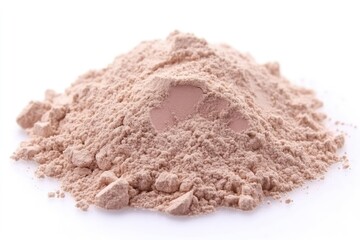 Light brown powder pile