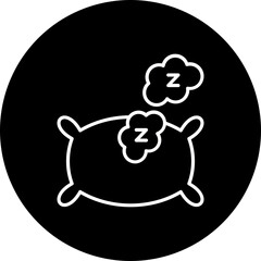 Fototapeta premium Sleep Icon