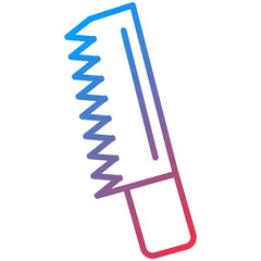 Cutter Line Icon Style