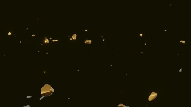 Simulacion de la destruccion de un objeto por un impacto balistico