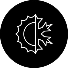 Heating and cooling Icon