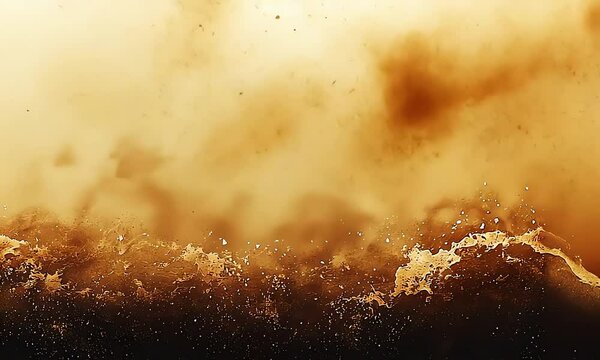 Abstract textured surface, warm tones,  and speckled patterns.