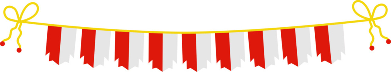 Red And White Pennant