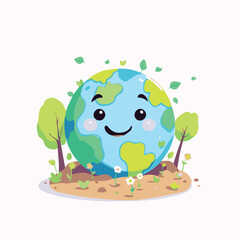 Earth Vector Illustration