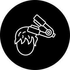 Hair straightener Icon
