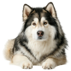 Obraz premium Isolated Alaskan Malamute Dog
