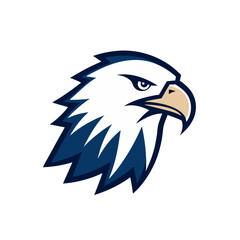 Eagle head mascot clip art