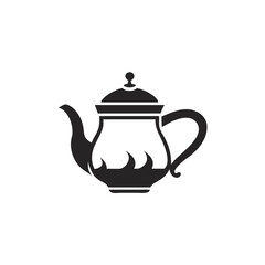 Teapot vector graphic design