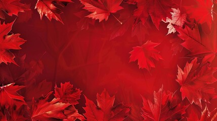 Canada Day Natural Background: Bathed in the Spirit of Nature, Unfolding a Magnificent Scroll of the Interweaving of Ecological Scenery and Patriotic Feelings on Canada Day