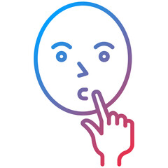 Rooting Line Icon Style