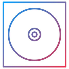 CD Line Icon Style