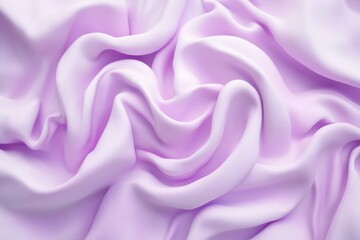 Obraz premium Close-up view of a soft, flowing, lavender fabric.