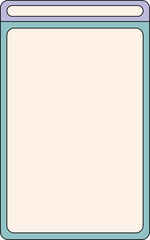 Retro UI Window Vector