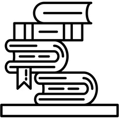 Book Stack Icon
