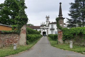 Fototapeta premium Mirabello Villa in Monza Park, Lombardy, Italy