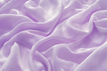 Obraz premium Close-up view of soft, flowing, lavender-toned fabric.