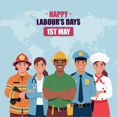 Happy Labour Day Celebration &ndash; Honoring Workers Worldwide