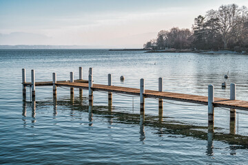 port de Céligny, lac Léman