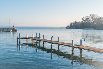 port de Céligny, lac Léman