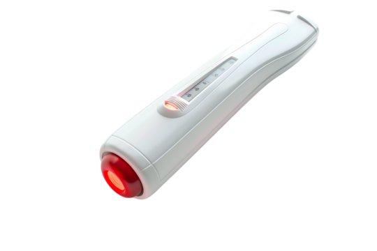 Infrared Insight: Enhancing Measurement Accuracy with Thermometers Isolated On White Background.