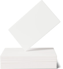 business cards stack mockup