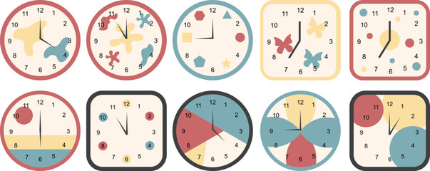  Aesthetic Analog Wall Clock Decoration