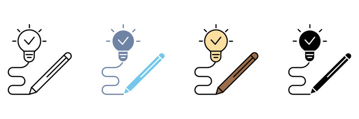 conception concept line icon. Simple element illustration. © rohmad