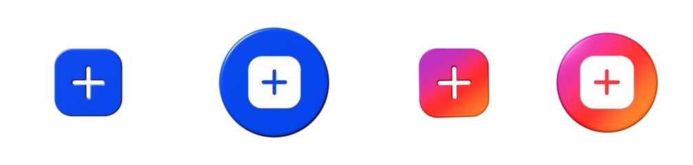 add interface essential 3D icon