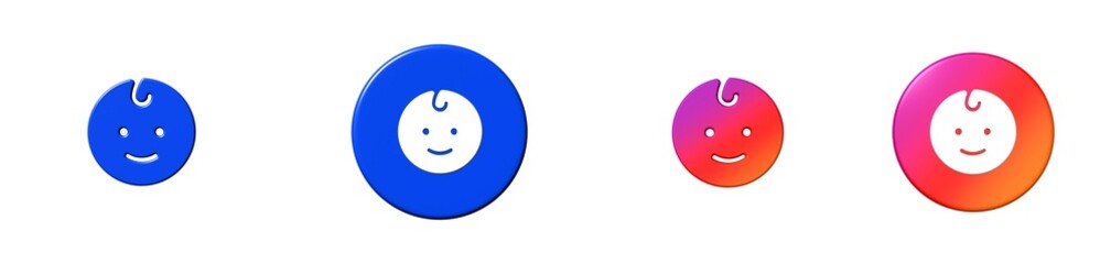 baby phosphor 3D icon