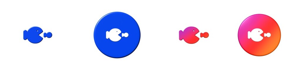 business big small business products 3D icon