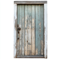 old wooden door with lock