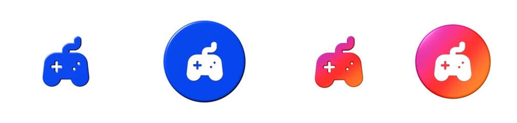 controller computer devices 3D icon