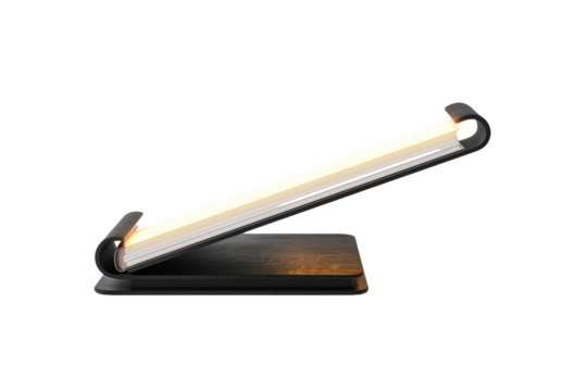 Lightweight Book Light Isolated On White Background.