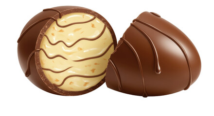 Isolated Chocolates
