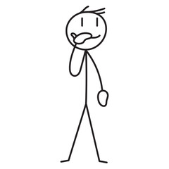 Hand Drawn Stickman
