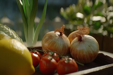 Fresh Produce Arrangement
