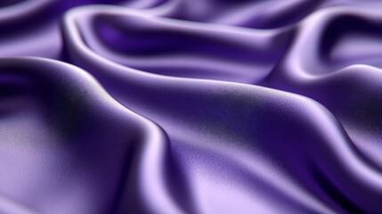 Fototapeta premium Lavender silk waves create soft textures