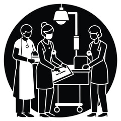 brilliant female doctor checking a patient s vital signs