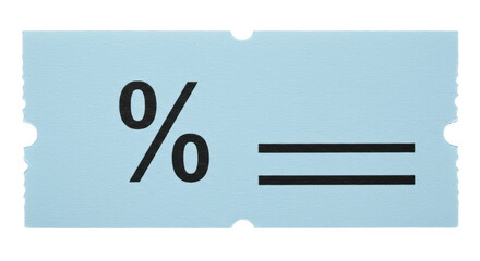 Isolated Discount Tag