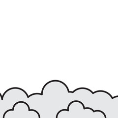 Comic Cloud Footer