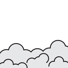 Comic Cloud Footer